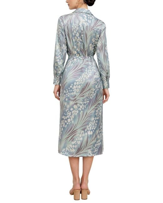 Esea Blue Shirt Dress