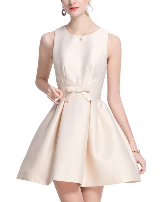 DZA Pink Sleeveless Mini Dress