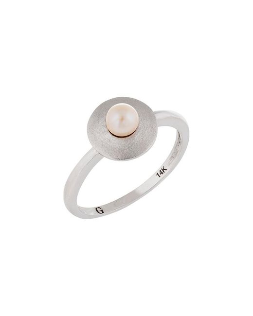 Masako Pearls Multicolor 14k 4-4.5mm Pearl Ring