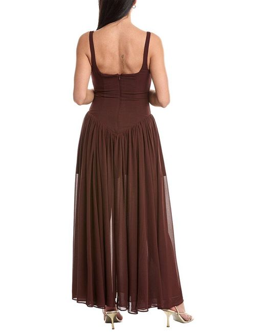 Bardot Brown Briann Maxi Dress