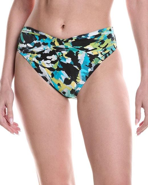 Vince Camuto Blue Twist Front Bottom