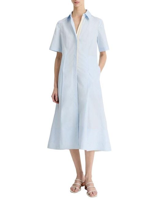 Vince Blue Button Down Shirt