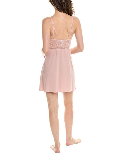 B.tempt'd Pink B.temptd By Wacoal No Strings Attached Chemise
