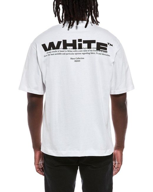 Off-White c/o Virgil Abloh White Off- T-Shirt for men