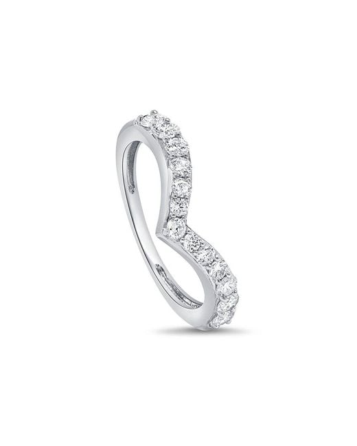 Sabrina Designs White 14K 0.53 Ct. Tw. Diamond Stackable Ring