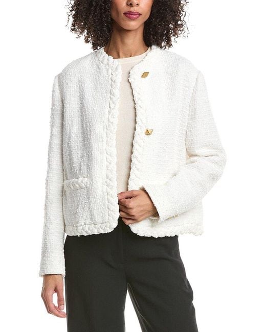 Valentino White Giacca Jacket