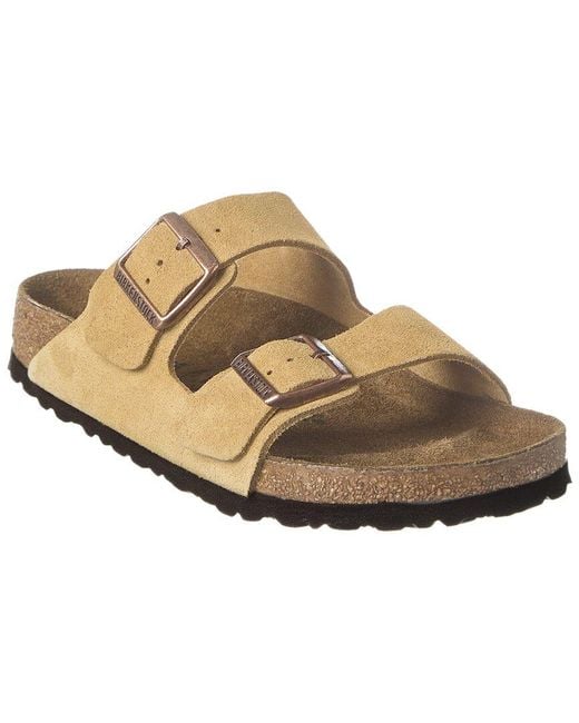 Birkenstock Brown Arizona Bs Suede Sandal