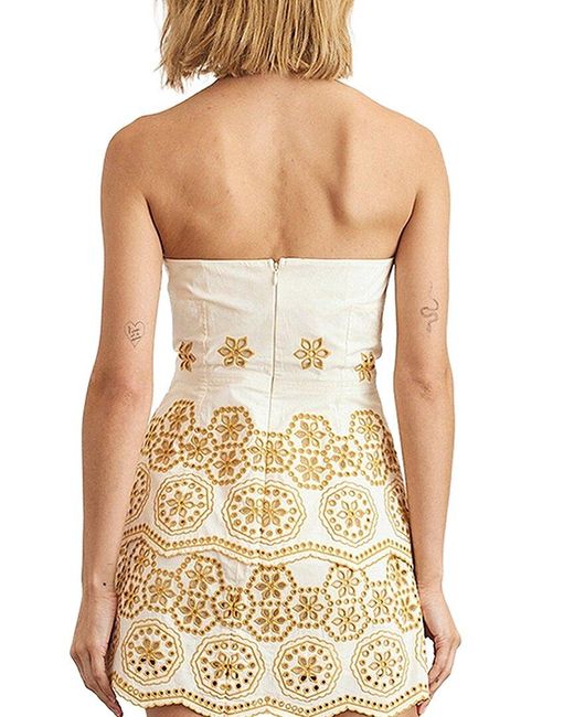 Tanya Taylor Natural Leah Top