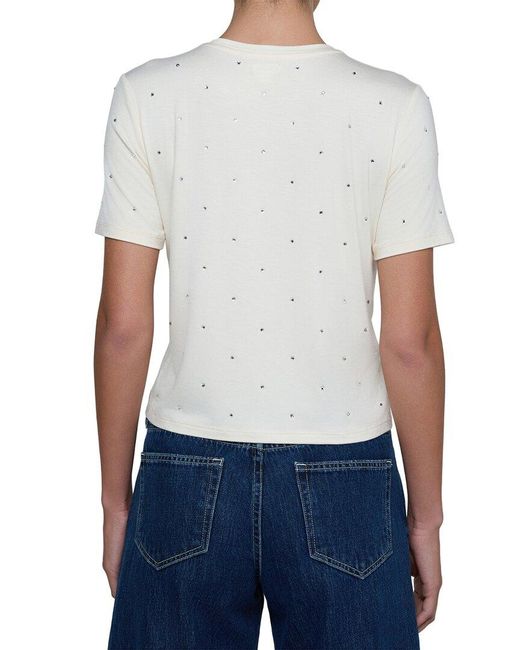 L'Agence White Stormy T-Shirt