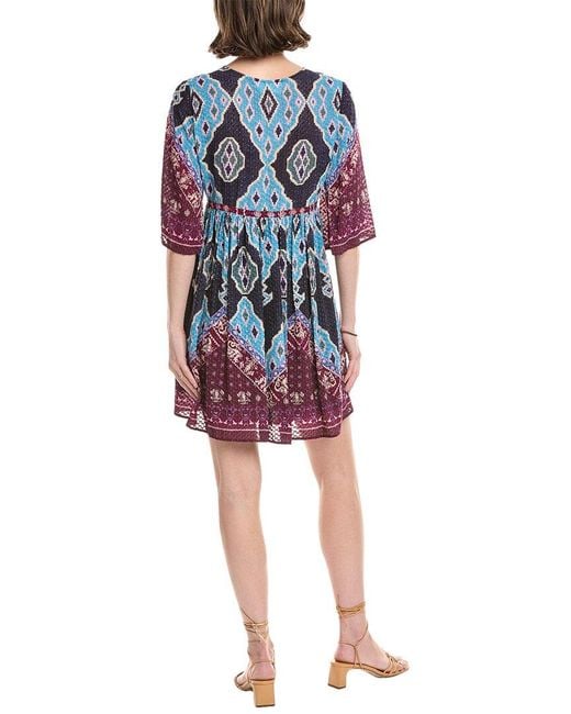 Ba&sh Blue Mini Dress