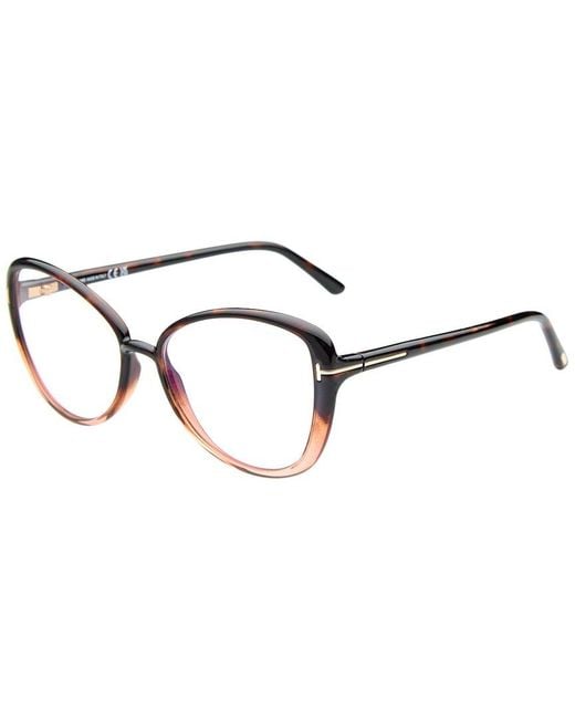 Tom Ford Multicolor Ft5907-B Block 55Mm Optical Frames