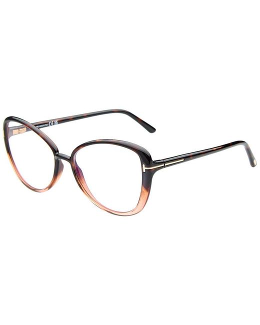 Tom Ford Multicolor Ft5907-B Block 55Mm Optical Frames