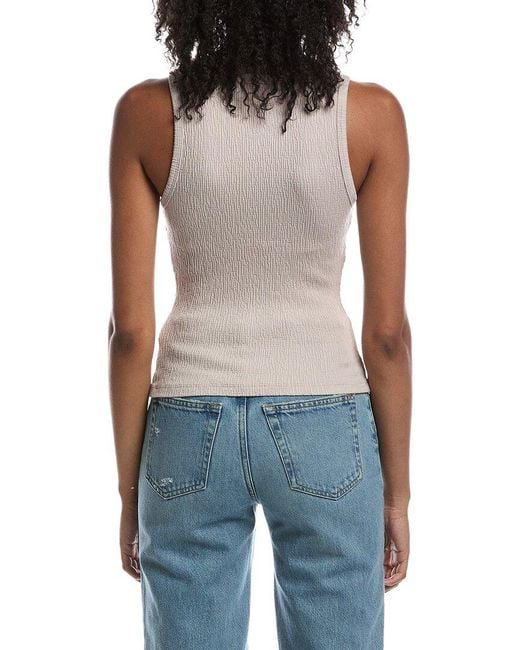 Michael Stars Blue Kira Easy Tank Top