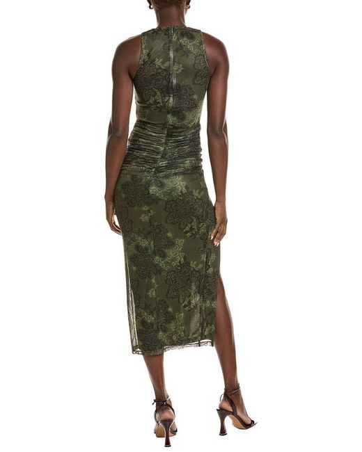 Hutch Green Lumi Midi Dress