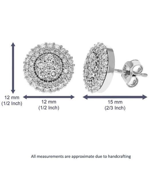 Amairah Metallic 1.50 Ct. Tw. Lab-Grown Diamond Studs