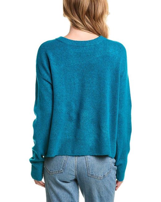 1.STATE Blue Crossback Sweater
