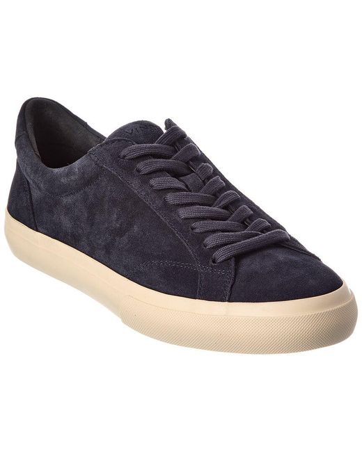 Vince Blue Fremont-B Suede Sneaker for men