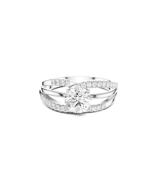 Amairah White 14K 1.15 Ct. Tw. Lab-Grown Diamond Engagement Ring