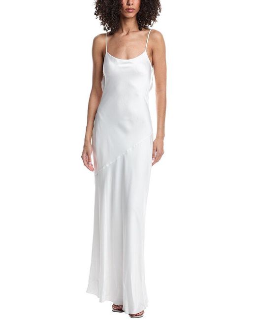 Ramy Brook White Hansel Gown