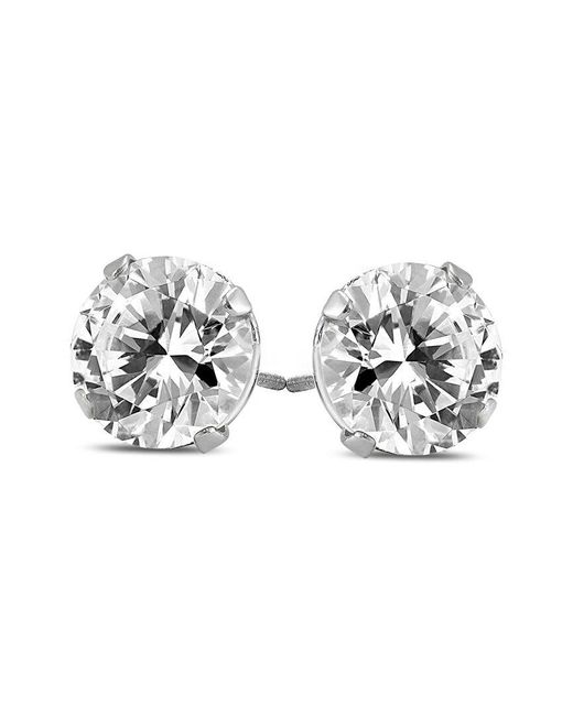 Diamond Select Cuts Metallic 14k 0.46 Ct. Tw. Diamond Earrings