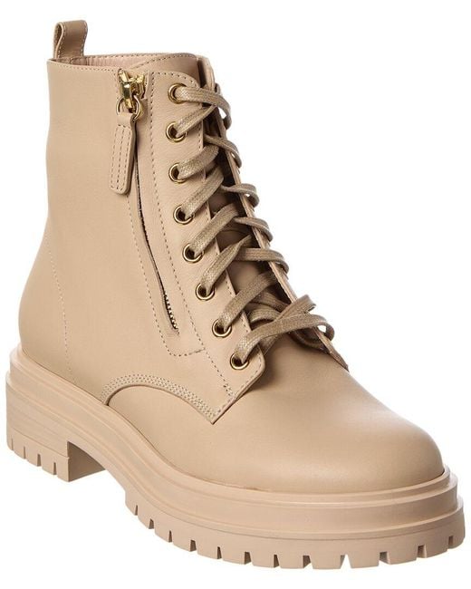 Gianvito Rossi Natural 20 Leather Boot