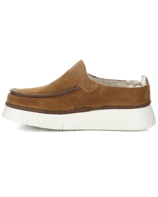 Fly London Brown Ceze Suede Clog