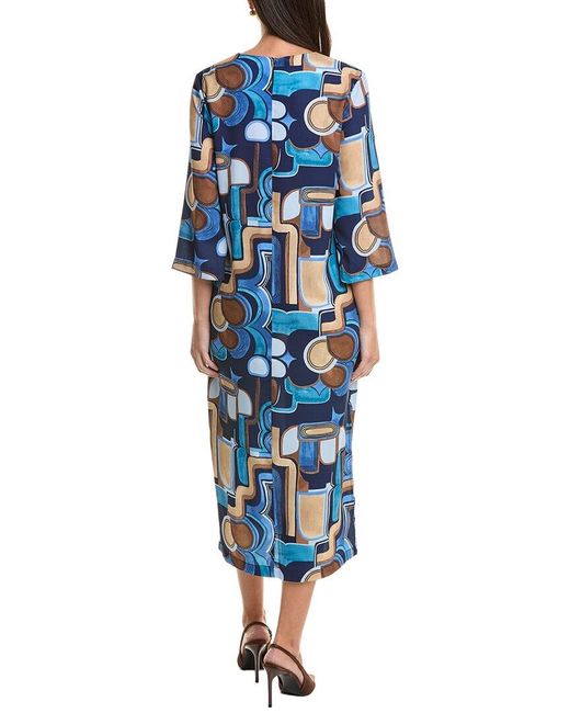 J.McLaughlin Blue Eldridge Dress