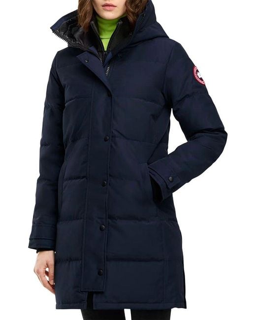 Canada Goose Blue Shelburne Down Parka
