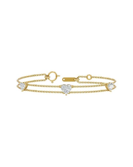 Lab Grown Diamonds White 14K 2.00 Ct. Tw. Lab-Grown Diamond Bracelet