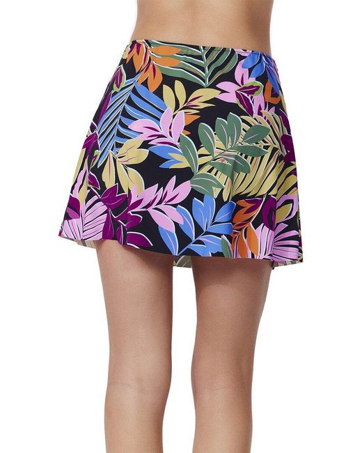 Gottex Blue Costa Del Sol Skirt