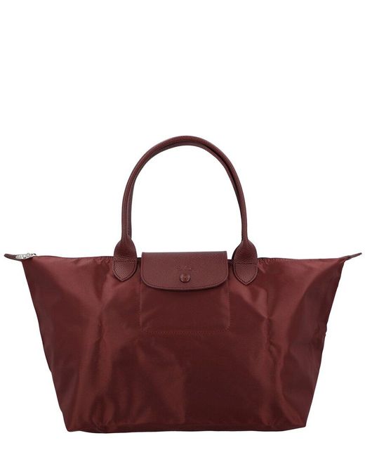 Longchamp Purple Le Pliage One Large Tote