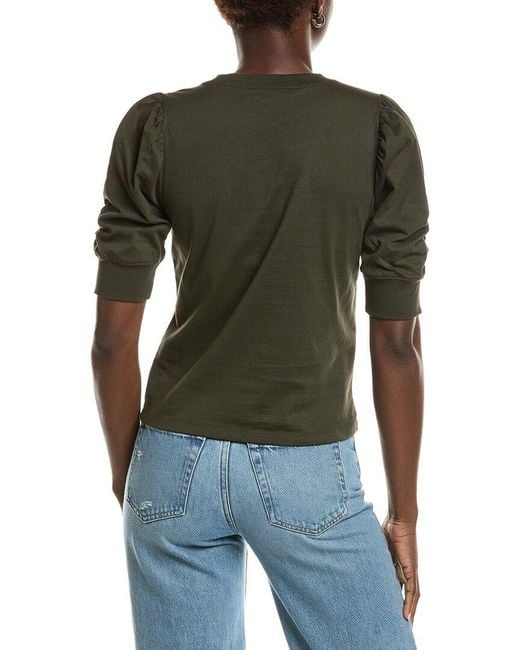 FRAME Green Frankie T Shirt
