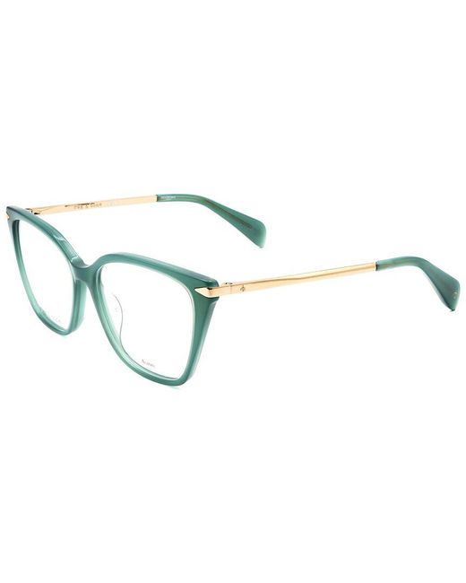 Rag & Bone Blue 53Mm Optical Frames
