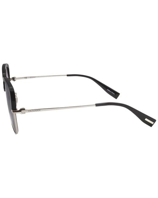 Trussardi Metallic Str220F 62Mm Sunglasses