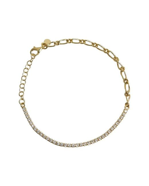 Argento Vivo Metallic Cz Bracelet