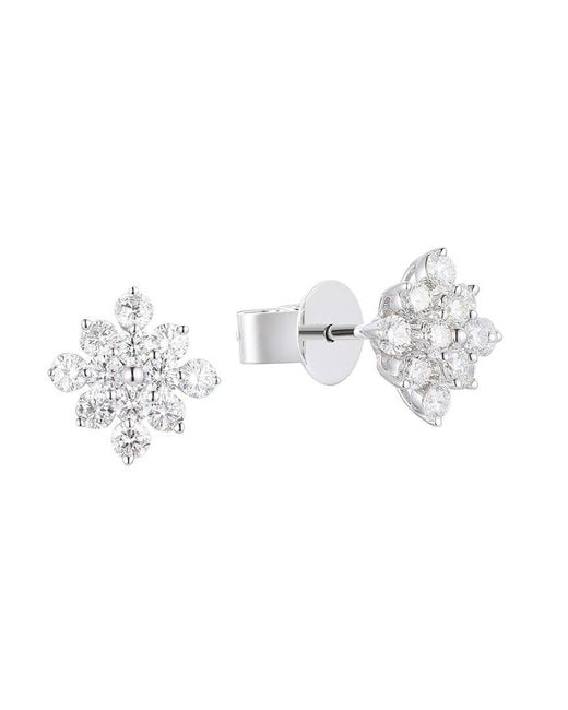 Gregg Ruth White 18K 0.62 Ct. Tw. Diamond Earring