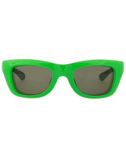 Bottega Veneta Green Bv1183s 135mm Sunglasses for men