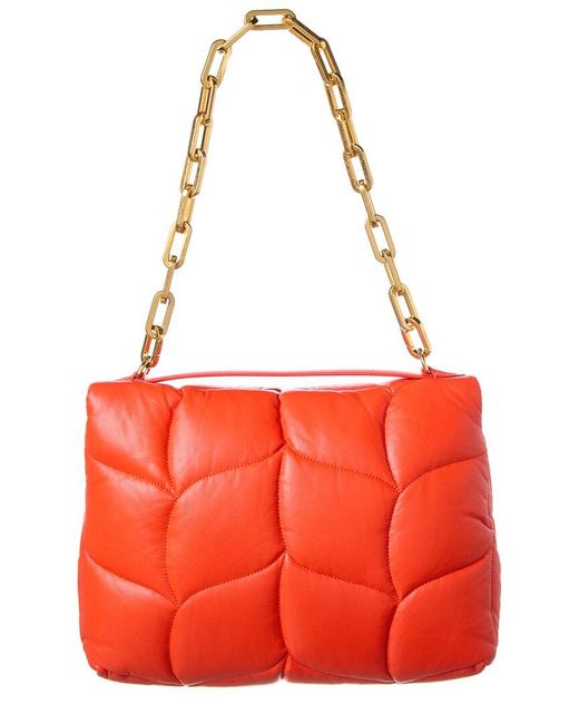 Mulberry Red Softie Leather Shoulder Bag