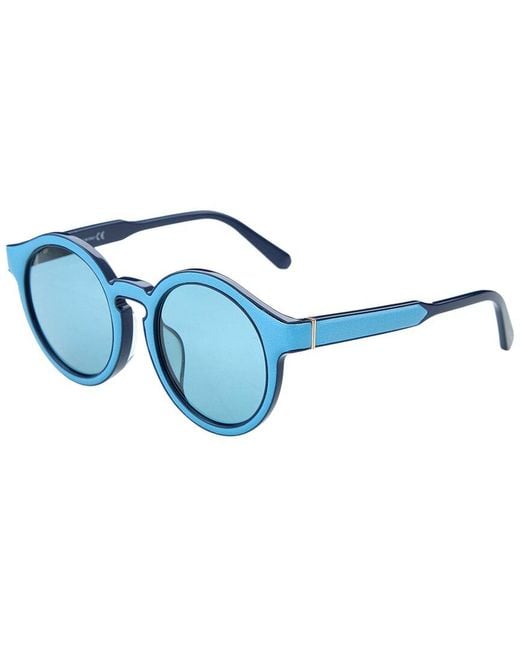 Loewe Blue Lw40002F 53Mm Sunglasses