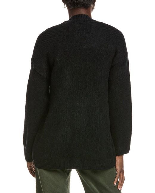 Vince Camuto Black Open Cardigan