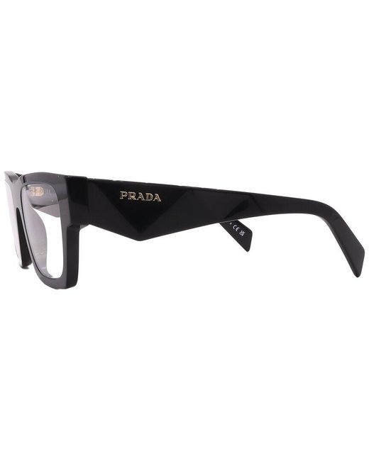 Prada Black Pr A06S 50Mm Optical Frames for men