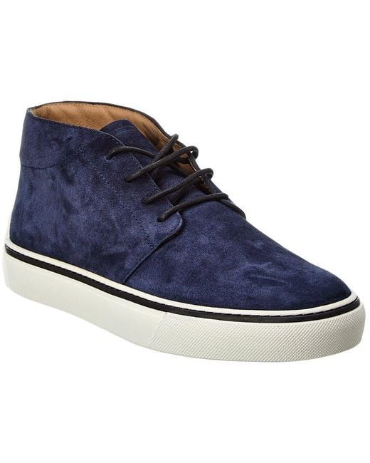 Tod's Blue Suede Sneaker for men