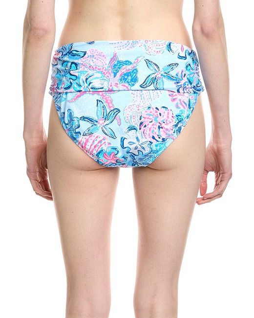 Lilly Pulitzer Blue Lagoon Sarong Hipster Bottom