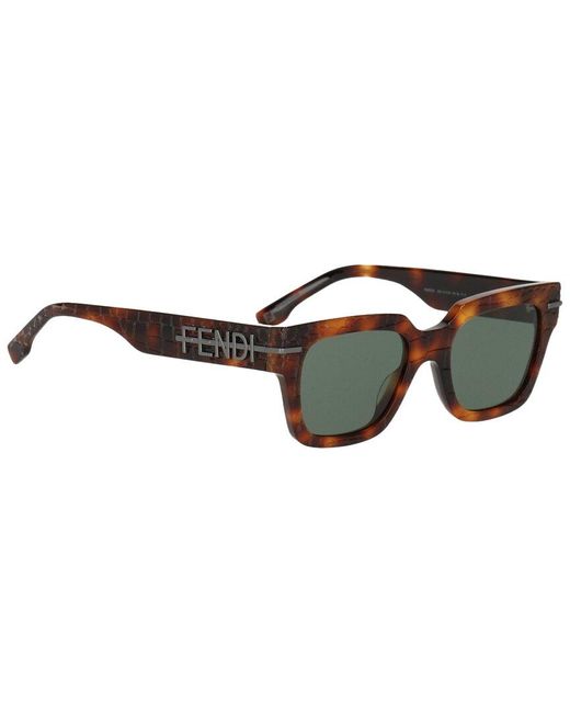 Fendi Multicolor Fe40078i 51mm Sunglasses for men