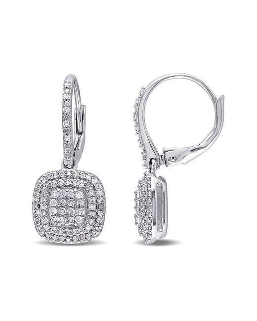 Rina Limor White 0.48 Ct. Tw. Diamond Earrings