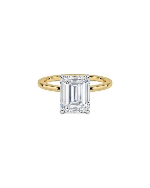 Lab Grown Diamonds White 14K 4.02 Ct. Tw. Lab-Grown Diamond Ring