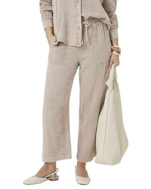 Splendid Natural Ava Gauze Pant