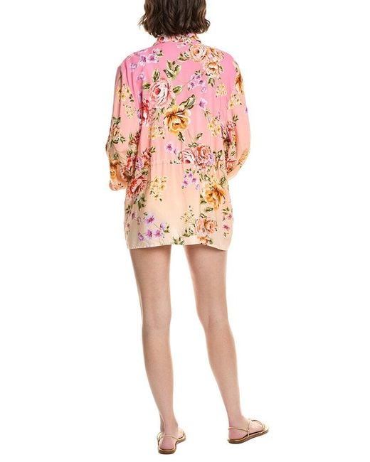 PQ Swim Red Ari Cover-Up