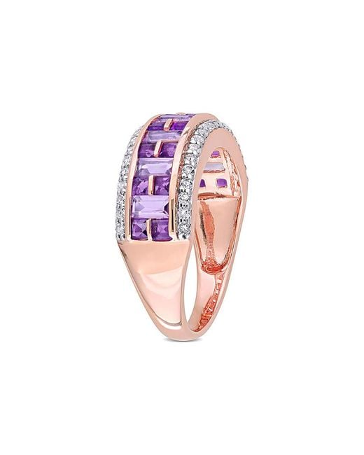 Rina Limor Pink 10k Rose Gold 2.04 Ct. Tw. Gemstone Ring