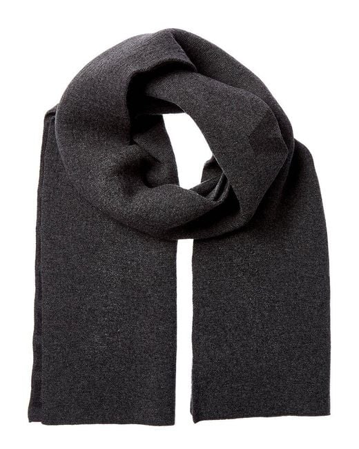 Givenchy Black 4G Logo Reversible Wool & Cashmere-Blend Scarf